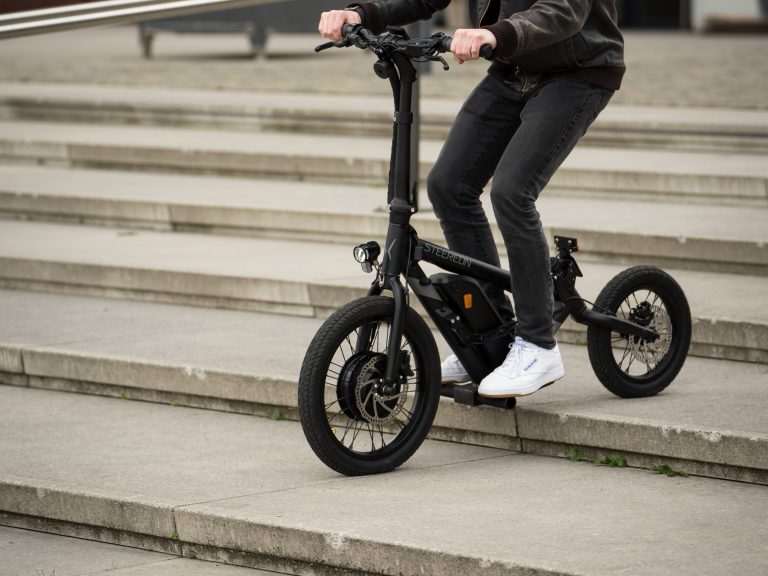 E-Scooter mit großen Rädern bietet mehr Sicherheit