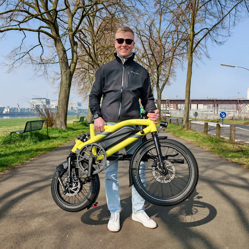 Faltbares E-Bike aus Deutschland - STEEREON B25